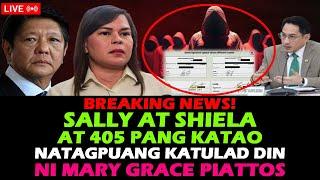 VP SARA DUTERTE BUKING NA SI MARY GRACE PIATTOS SALLY SHIELA AT 405 PA! B0NB0NG MARC0S BBM | LUISTRO