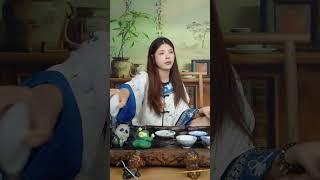 心若静，茶自香，生活自安然 #今天你喝茶了吗 #召唤茶友 #爱喝茶的关注我  #盖碗泡茶 #一见爱上传统文化