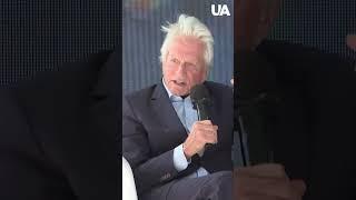 Ukraine's on the American News Every Night – Michael Douglas in Kyiv