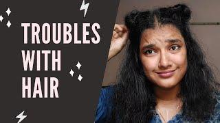 KINDS OF PROBLEMS GIRLS FACE WHILE COMBING HAIR | KEERTS PENSÉE | TAMIL VLOGS