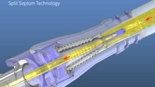 MicroClave Clear Split Septum Technology