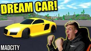 BUYING MY DREAM CAR IN MAD CITY!! (Roblox Mad City)