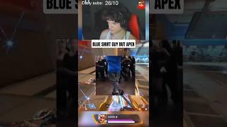 Blue Shirt Guy Dancing but it's mirage #apexlegends #apex #imdsu #streamer #movement #montage