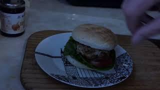 Chef Houston makes Chicken Burgers for dinner, Lower Hutt NZ