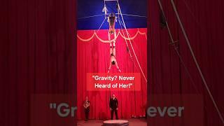 Daring Aerial Duo Defy Gravity in Mesmerizing Trapeze Act | Miami Youth Fair Circus #extreme #circus