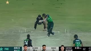 Aga salman beautiful batting 3rd oddi. pak vs nz 2023 oddi series| pcb| |BA cricket official|.