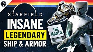 Starfield - Get This Legendary Ship & Armor EARLY | Secrets of the Mantis