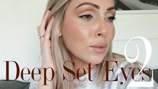 Deep Set Eyes 2 #makeuptutorial #Eyes