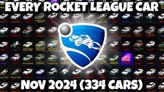 SHOWCASING EVERY ROCKET LEAGUE CAR