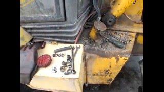 JCB 4 CX как с экономить на топливном фильтре
