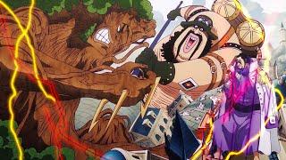 Admiral Fujitora & Green Bull Vs Karasu & Morley || One Piece 1117