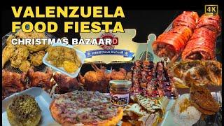 [4K] VALENZUELA FOOD FIESTA CHRISTMAS BAZAAR | Best Holiday Food Finds!