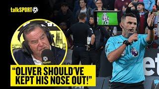 Jeff Stelling HITS OUT at VAR’s Michael Oliver for Intervening in West Ham Penalty vs. Man Utd! 