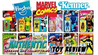 Marvel Legends Hasbro Retro Kenner action figures Wave 3 and wave 4 Toy Review