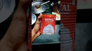 Trying ROYAL Soft & Juicy Rasgulla | #shorts #food