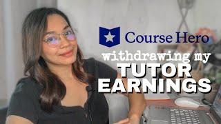 How To Withdraw Course Hero Earnings & Understanding The Payment Process (MY WITHDRAWAL FAILED?!)