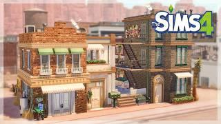 STRANGERVILLE APARTMENT COMPLEX | The Sims 4 Speedbuild | No CC