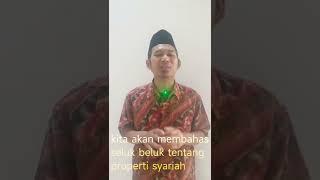 bahas properti syariah yg penting adalah bagaimana cara #kepemilikanislami #propertisyariah