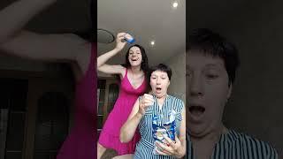 Mom and daughter  #funny #cool #wow #food #mom #daughter #shorts