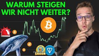 Tauziehen um den Bitcoin Kurs! Niemand weiß wie Bitcoin reagiert!