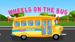 The Wheels On The Bus | Nursery Rhymes & Kids Song