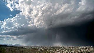 Rain Bomb: Rare 'Wet Microburst’ Caught on Camera in Stunning Timelapse