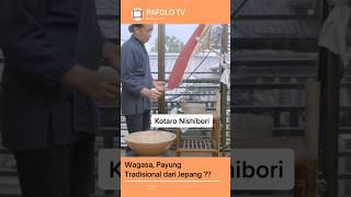 Wagasa, Payung Tradisional Dari Jepang ?? #shorts #wagasa #payung #jepang #fyp #tradisional