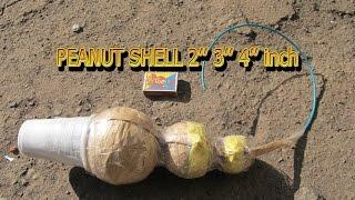 How to make a peanut shell of 2 3 and 4 inch chandeliers with their own hands