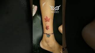 Maple Leaf Tattoo #erode #maple #mapleleaf #leaf #tattoo #tattoos #erodecity