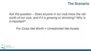 Private Club Case Study #3  Net Worth Over Time