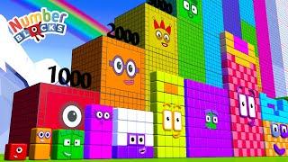 Numberblocks Step Squad 4096 vs 30,000 - Count to 30,000 song | Learn to Count Big Numbers!