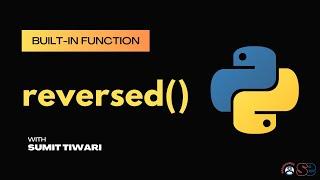 Transform Lists Like a Pro: Reverse Function Unveiled | Python Live Session |  #softethics