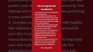 Top Anti-Aging Foods You Must Eat #health #healthtips #healthy #food #antiaging #sport #diet