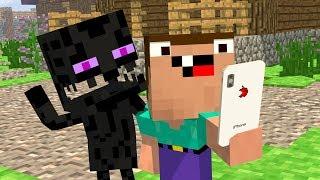 Noob & Endy Life - Ep 1: iphone X - Minecraft Animation | Noob & Brothers Series