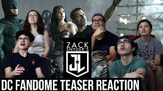 SNYDER CUT JUSTICE LEAGUE | TRAILER (DC FanDome) || MaJeliv REACTIONS || Zack's vision realized!?