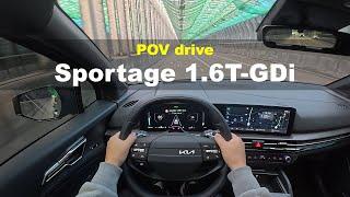 2025 KIA Sportage 2WD 1.6 T GDi POV drive