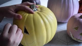 the best tool to carve foam pumpkins