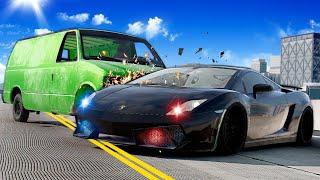 Undercover Lamborghini Police Chase! (BeamNG)