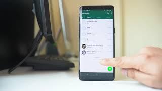 How to archive WhatsApp chat and unarchive later on