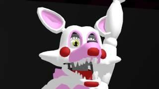 [FNAF] Mangle and Toy Chica dancing and song:"Little Apple" ^3^