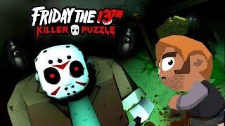 Прохождение игры #3 ■Джейсон в тюрьме!■ Friday the 13 Killer puzzle