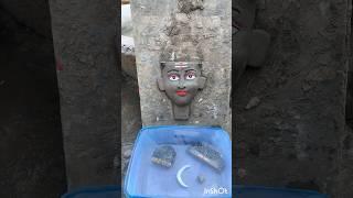 Bholenath murti making/mahadev idol making #shorts