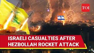 Israeli Killed In Hezbollah Rocket Attack; Nahariya 'Burns' After Hellfire From Lebanon