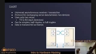 Intro to Hardware Hacking - Emmanuel Adewale and Kenny Anderson