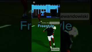 Ronaldo vs lewandowiski #tezkor •FUTBOL#footballshorts