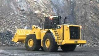 Caterpillar 990H wheel loader - first day at work