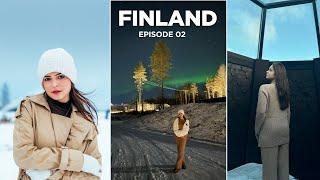 Northern Lights in Finland: Sleeping in a Glass Igloo | Travel Vlog | Palak Sindhwani 