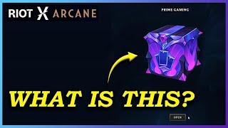 NEW Prismatic Chest Twitch Prime Gaming Loot | Riot x Arcane Event | League of Legends | LoL