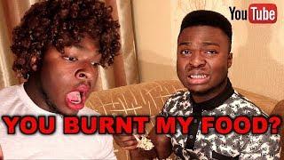 When You Burn Food In An African Home