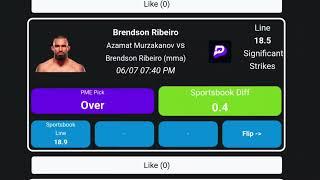 FREE PRIZEPICKS MMA PICKS FROM PROPS MADE EASY FOR 6/7/25